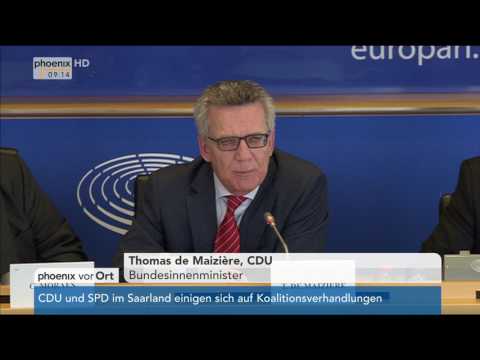 Aussprache zur Sicherheitspolitik: Rede von Thomas de Maizière am 27.03.2017