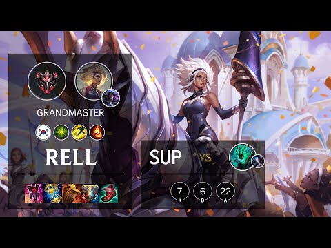 Rell Support vs Thresh - KR Grandmaster Patch 11.4