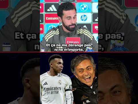 💥 Mbappé like une publication sur le retour de Mourinho au Real, la réponse d'Arbeloa ! #shorts