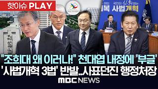 Download lagu '조희대 왜 이러나!' 천대엽 내정에 '부글'..'사법개혁 3법' 반발, 사표던진 법원행정처장 - [핫이슈PLAY] MBC뉴스 2026년 02월 27일 mp3