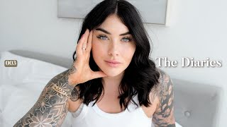 The Diaries | a chaotic week, tattoos & travel grocery haul