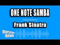 Frank Sinatra - One Note Samba (Karaoke Version)