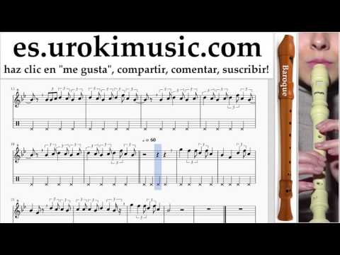 Como Tocar flauta dulce B. Lukas Graham - 7 Years Tablatura Parte#2 um-i927