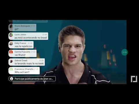 Karatê Combat Bruno Assis (Bra) versus Teeik Silva (Bra)