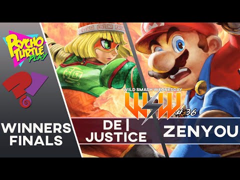 Wild Smash Saturday #36 - DE | Justice vs Zenyou / Winners Finals