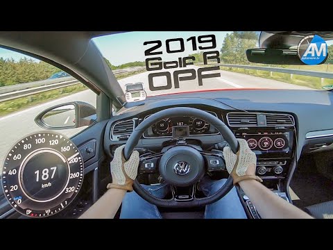 2019 Golf 7 R OPF (300hp) - 0-250 km/h acceleration🏁