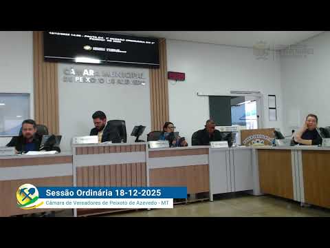 Imagem - Sessão Ordinária de 18 de dezembro de 2025