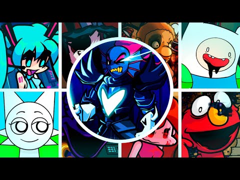 CORNERED but Every Turn a Different Character Sings🎙 (FRIDAY NIGHT DUSTIN)