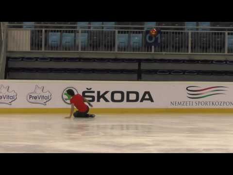 2016 Santa Claus Cup: Hector ALONSO SERRANO (ESP) - FS Junior MEN short program