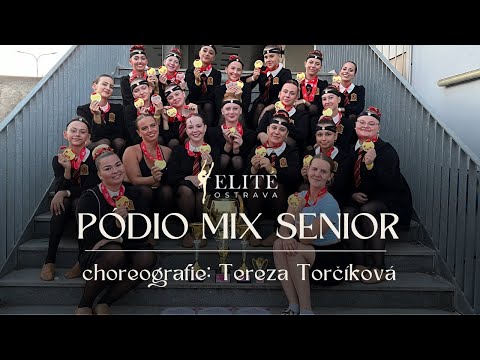 ELITÉ OSTRAVA - Pódio mix senior, World Champions 2024