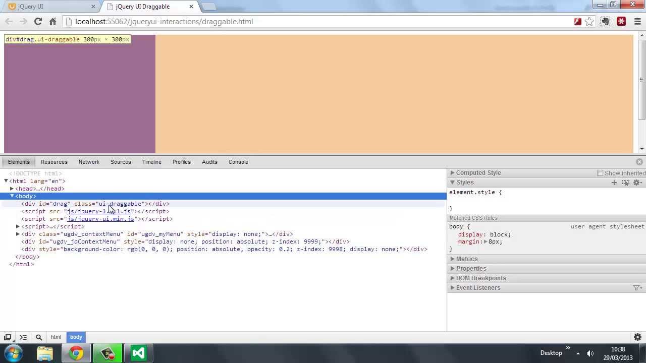 jQuery UI 201: Beyond the Basics: Draggables