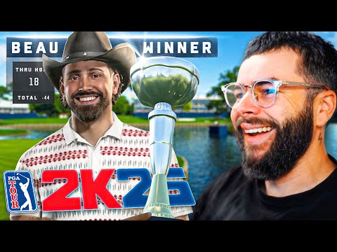 MY FIRST ONLINE RANKED GAME ON PGA TOUR 2K25!