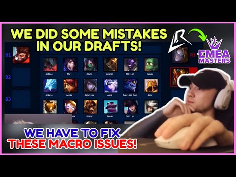 Rekkles Talks About The Problem With Los Ratones Drafting & Preparation For Next EMEA Masters Game