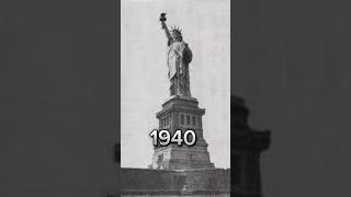 STATUE OF LIBERTY Over The Years 🇺🇸 (2023-1886) #shorts #viral #travel #geography #statueofliberty