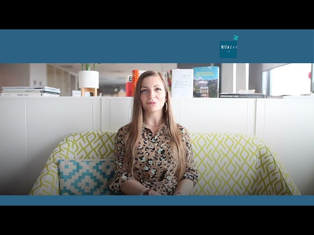 Clémentine témoigne de la confiance qu’elle porte à son agence Vitalis Médical