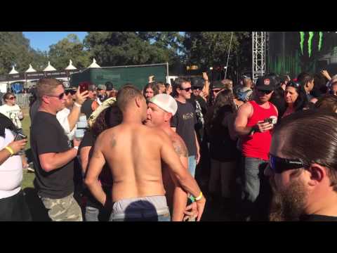 Aftershock Festival Fight - Sacramento Ca 2015 #DOIT