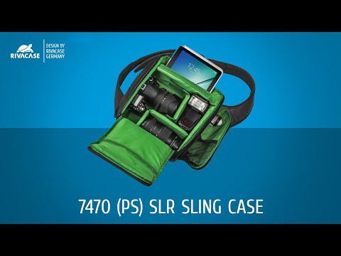 ACC CASE SLING G.MANTIS/Juodas 7470 (PS) RIVACASE video