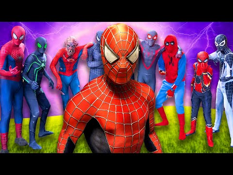 Team Spider-Man Vs Team Venom