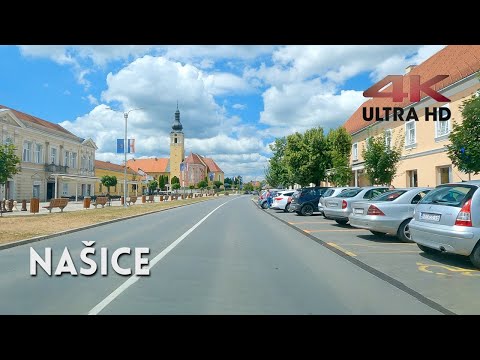 Našice 4K – Vožnja kroz Grad u Srcu Slavonije (10.07.2025)