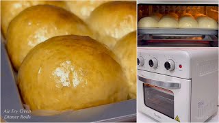 Baking Bread in AIR FRYER OVEN (Tjean) | Honey Dinner Rolls Recipe