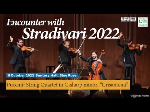 Goldmund Quartet Playing Puccini: String Quartet in C-sharp minor, “Crisantemi”