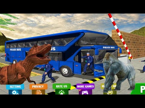 Us Police Offroad Bus Driving Simulator– Duty Officer Transporter Bus - Android Gameplay Video  #20