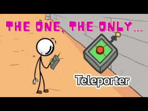 All teleporter scenes in Henry Stickmin collection. Featuring Among Us!!