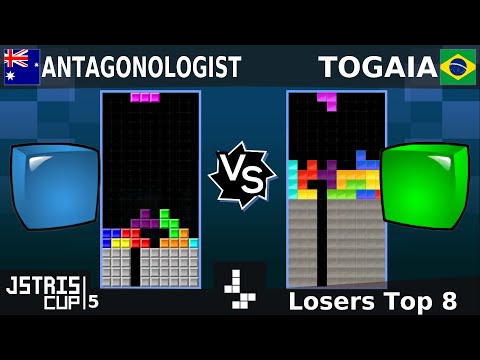Jstris Cup 5  - Togaia Vs. Antaganologist - Losers Top 8