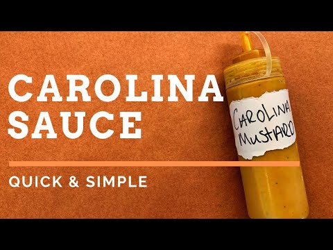 Carolina BBQ Sauce
