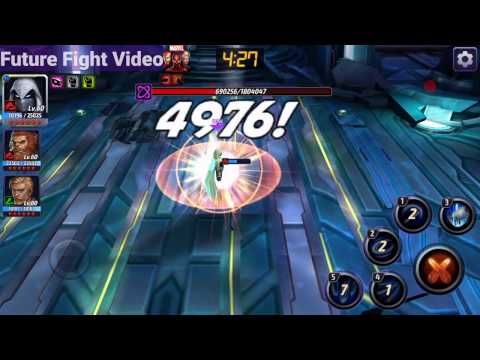 Marvel Future Fight - T2 Iron Fist (Netflix) v Supergiant [No Strikers+ Moon Knight Comparison]