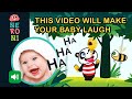 Make Your Baby Laugh Music Sounds And Visuals That Make Babies Laugh Goofy Panda Eats Honey