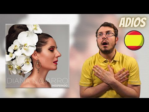 Italian reacts to Diana Navarro - Goodbye