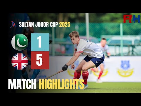Pakistan Vs Great Britain Hockey Match Highlights 2025 | Sultan of Johor Cup 2025