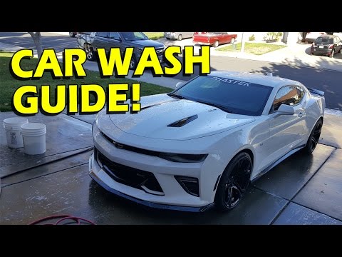 How To: Washing Your Car with the Two Bucket Method