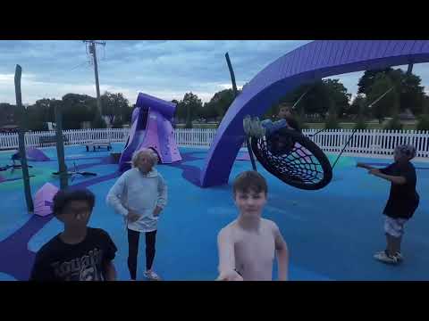 Playground at Dusk - Mike Brunette
