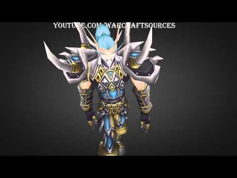 Blood Elf Warrior Tier 1 armor set - T1 - Battlegear of Wrath