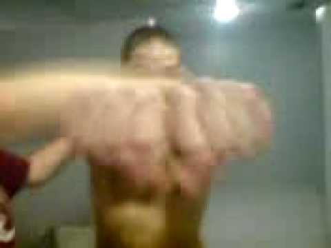 En el vestuario despues del partido