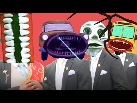 Car Eater & Bus Eater & Monster Smile Room & Hey Man Stop a Minute - MEGAMIX Coffin Dance Song