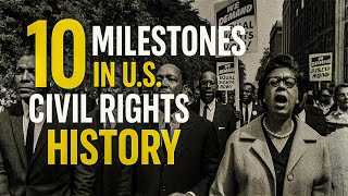 Here are 10 Civil Rights Milestones That Positively Impacted America. #history #civilrights