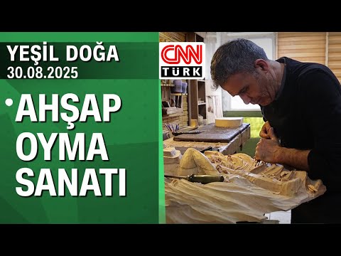 Aşir Güler explained the intricacies of wood carving art in Yeşil Doğa - Saturday, 30.08.2025
