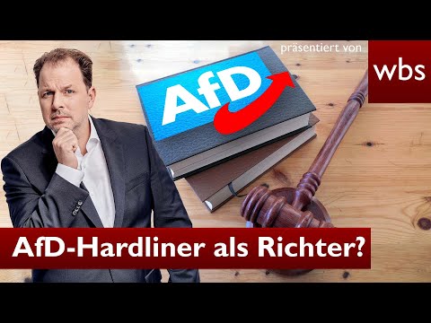 Skandal! Rechtsextremer AfD-Hardliner bald Richter? | Anwalt Christian Solmecke