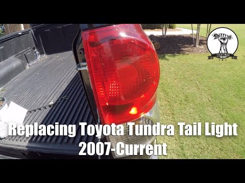Toyota Tundra Tail Light Replacement 2007-Current