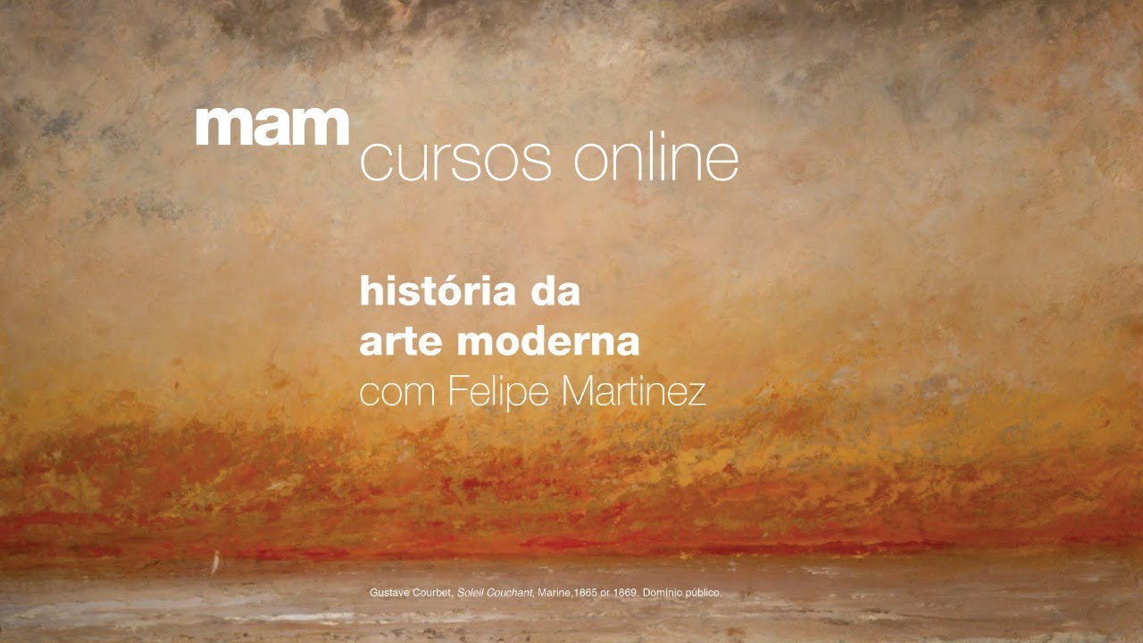 aula online gratuita – história da arte moderna com Felipe Martinez