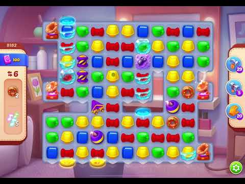 HomeScapes Level 8182 no boosters (17 moves)