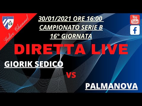 GIORIK SEDICO Vs PALMANOVA - 16 ° Giornata Campionato Nazionale Serie B