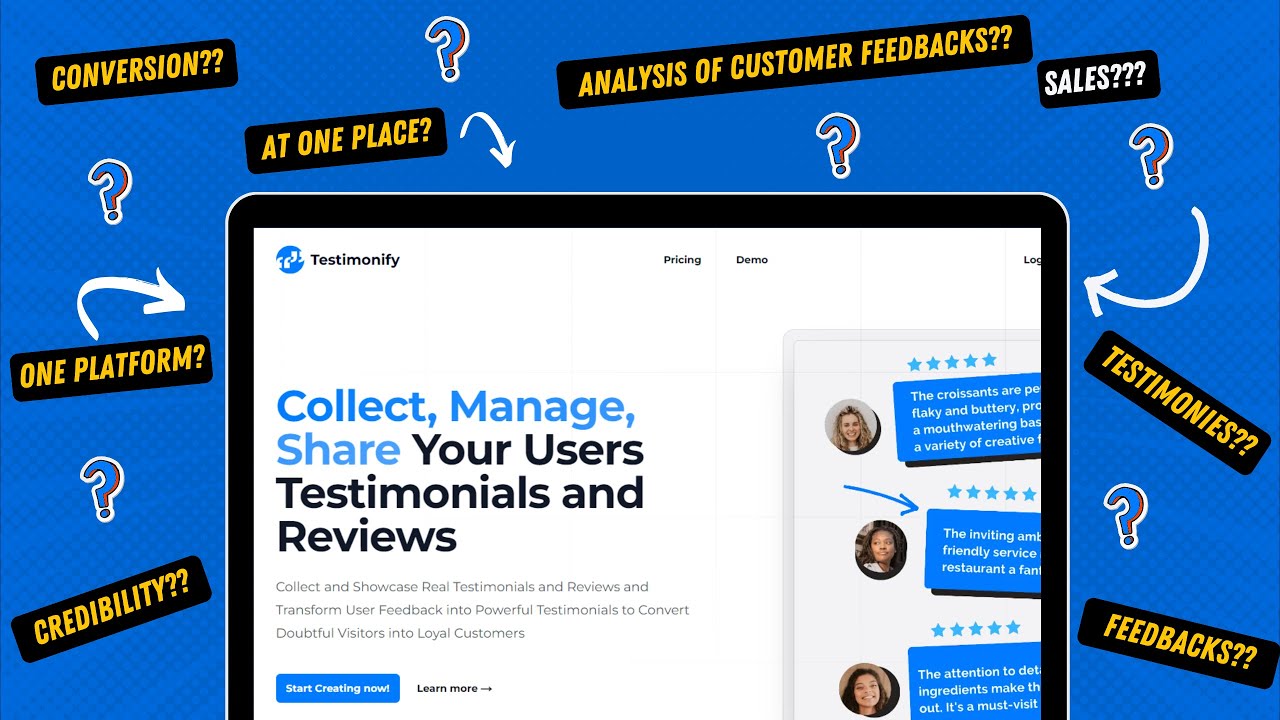 Testimonify demo video