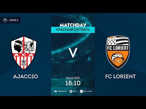 AFL21. France. Ligue 4. Ajaccio-FC Lorient