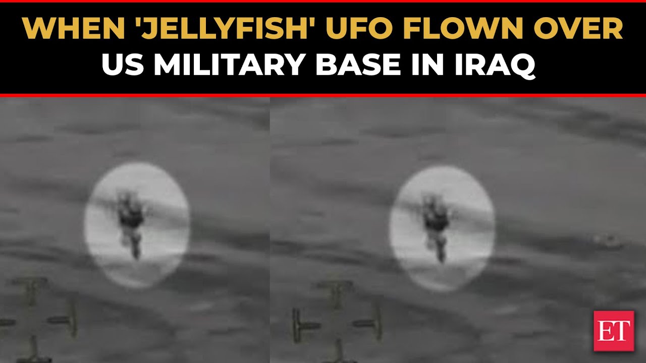 When 'Jellyfish' UAP flown over US military base in Iraq