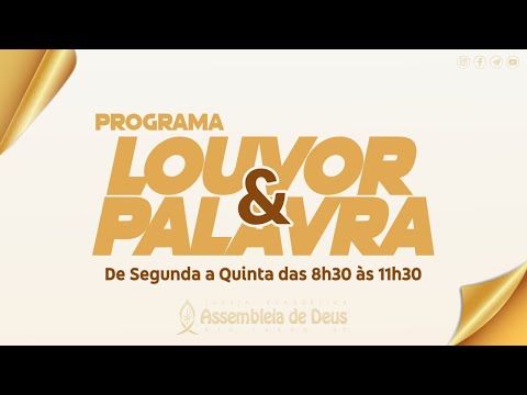 LOUVOR & PALAVRA - 30/04/2024 #adriolargo