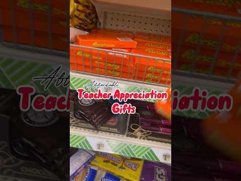 Affordable Teacher Appreciation Gift Idea. #giftideas #teacherappreciationweek